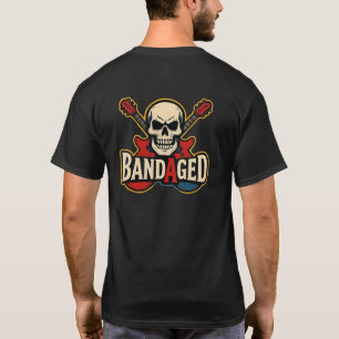 Camisa com Logo de Caveira Dupla Face