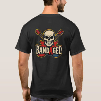 Camisa com Logo de Caveira Dupla Face