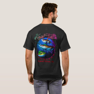 Camisa com Logotipo de Arte Rasgada Knot Telln Cha