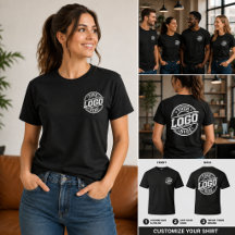 Camisa com Logotipo Personalizado | Camiseta Perso