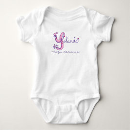 Camisa com o nome de menina Yolanda e significado