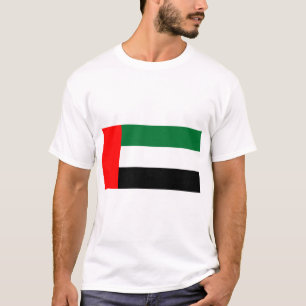 Camisa com pavilhão dos Emirados Árabes Unidos