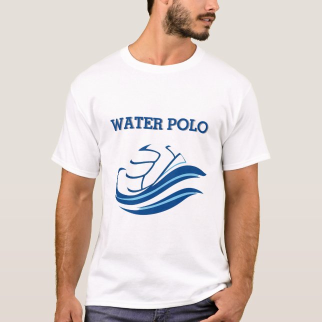 Camisa com polo de água com logotipo (Frente)