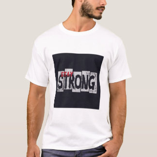 CAMISA COM TEXTO IMPRESSO FIQUE FORTE