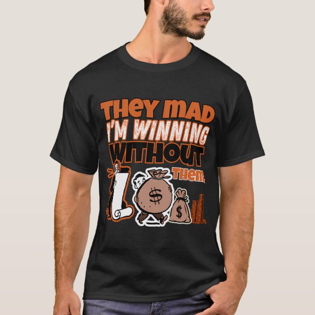 Camisa Combinando Orange Jordan 1 "Starfish" (Frente)