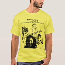 camisa comemorando o centenário das mulheres