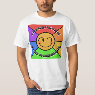 Camisa "Comer Arco-Íris Enrolado"