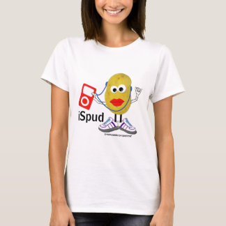 camisa cómico da paródia t do "ispud"