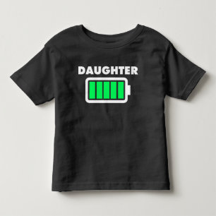 Camisa completa da bateria da filha