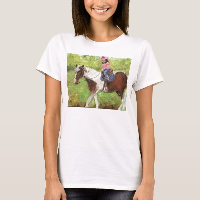 Camisa "confiança " de T (Frente)