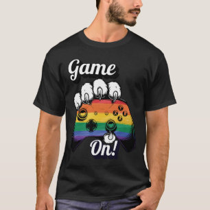 Camisa Controlador Pata de Tigre LGBT Orgulho Jogo