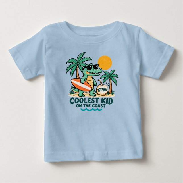 CAMISA COOLEST KID ON THE COAST (Frente)