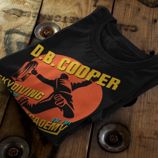 Camisa Cooper do Hijacker DB,DB Cooper vive DB Coo (Criador carregado)