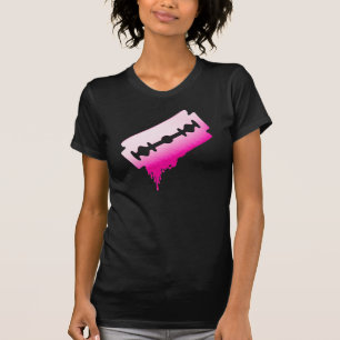 Camisa COR-DE-ROSA da LÂMINA