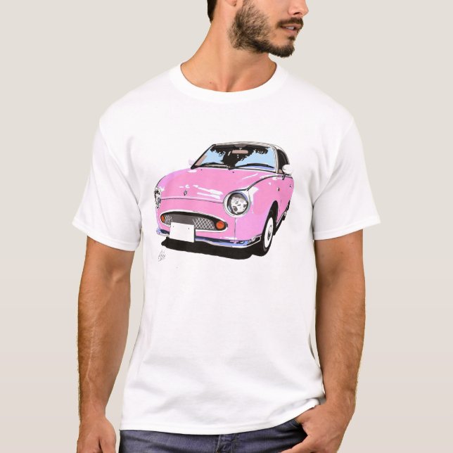 Camisa cor-de-rosa de Figaro (Frente)
