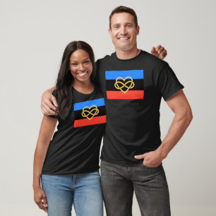 Camisa Coração Infinito Poliamoroso