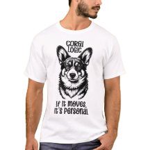 Camisa Corgi Lógica – Se se Move é Pessoal