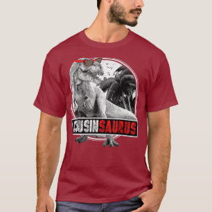 Camisa Cousinsaurus para Meninos T-Rex Primo
