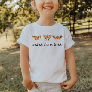 Camisa criada de Criança Cristã Amada