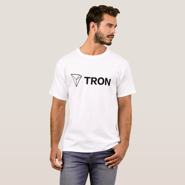 Camisa cripto de TRON TRX T (Frente Completa)