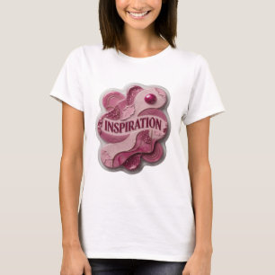 Camisa Crisp Pink INSPIRATION Quote