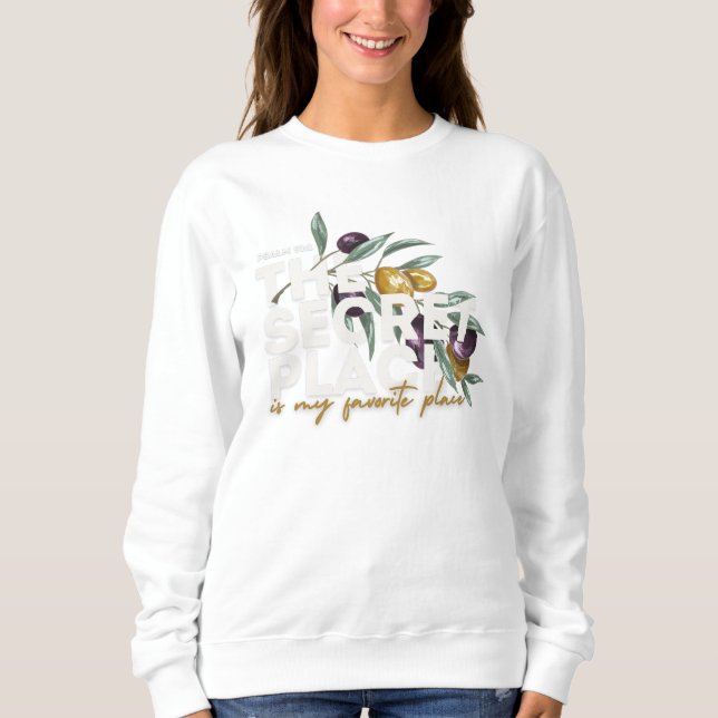 Camisa Cristã de Lugar Secreto Salmo 91 (Frente)