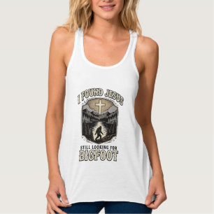 Camisa Cristã Vintage Jesus Bigfoot Engraçado