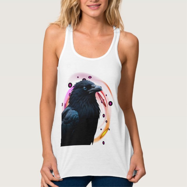 Camisa "Crow-Raven" da Natureza Selvagem (Frente)