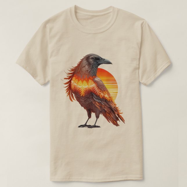 Camisa Crow Sun 01 (Frente do Design)