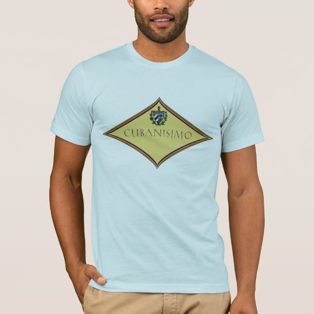 Camisa cubana da brasão (Frente)