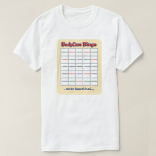 Camisa "Custom BodyCam Bingo 2" (branco 1)