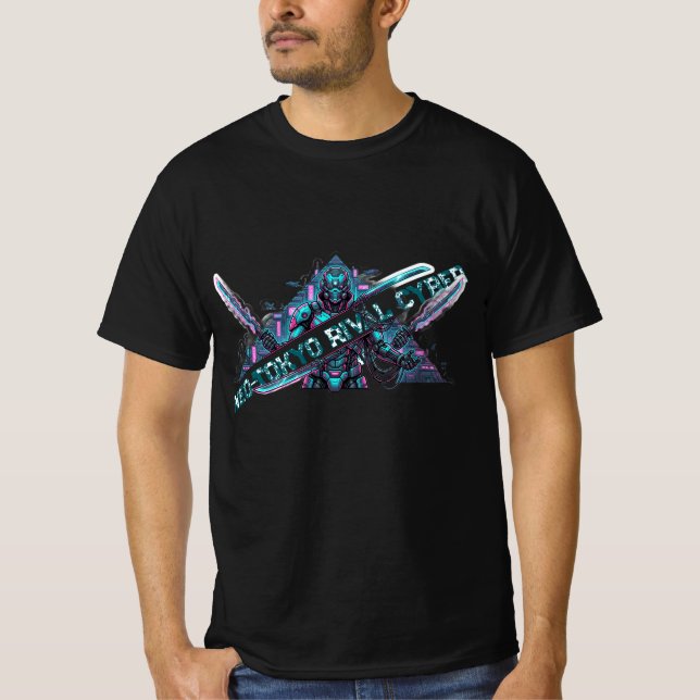 Camisa Custom Neo Tokyo Cyber Ronin (Frente)