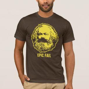 Camisa customizável da falha épico de Marx