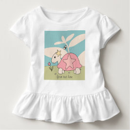 Camisa customizável da tartaruga da estrela dos