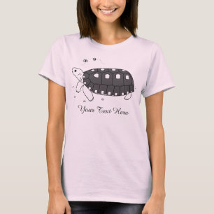 Camisa customizável da tartaruga de Redfoot