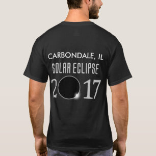 Camisa customizável do eclipse solar