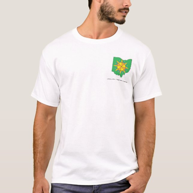 Camisa customizável do logotipo (Frente)