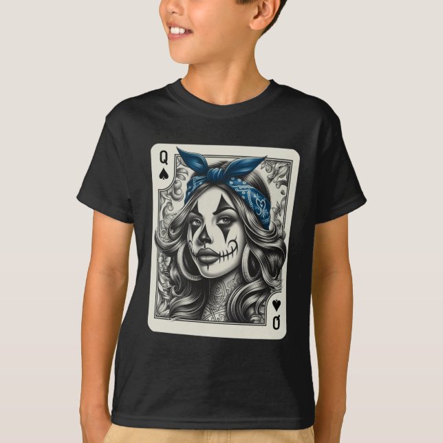 Camisa Cute Chicano Chicana Tatto A (Frente)