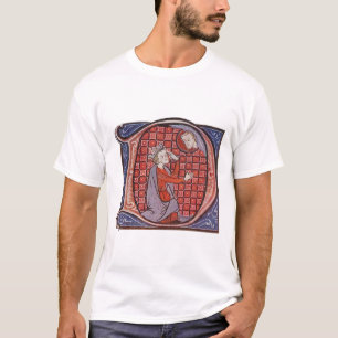 Camisa D T inicial iluminada