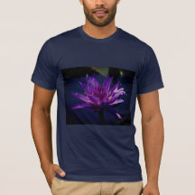 Camisa D Waterlily Purple Lotus