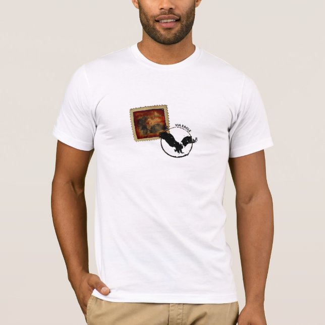 camisa da águia americana (Frente)