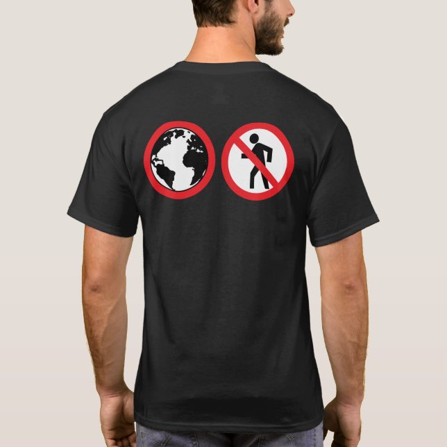 Camisa da Anti-Criação de animais de NOBTS (Verso)