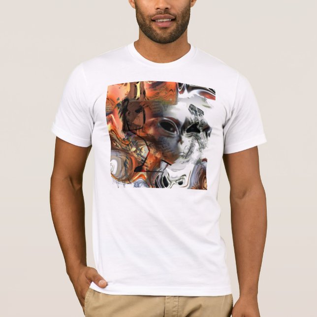 Camisa da arte dos homens "estrangeiros" (Frente)