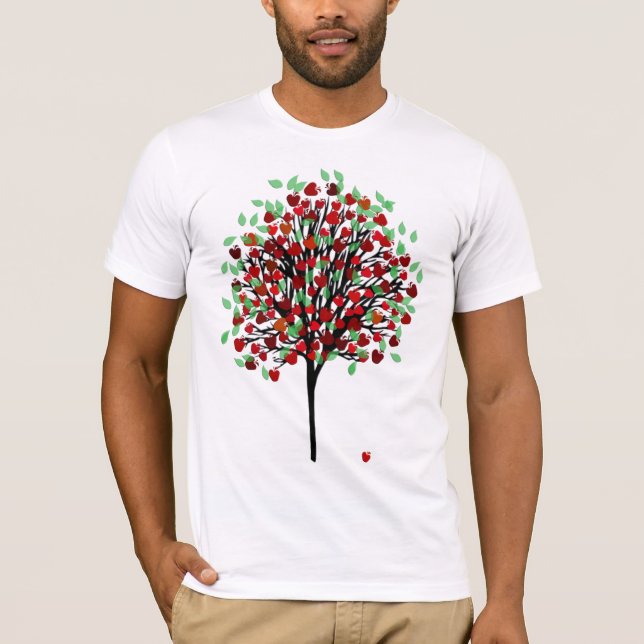 Camisa da árvore de Apple T (Frente)