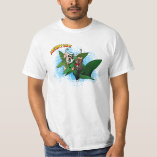 Camisa da aventura do dinossauro