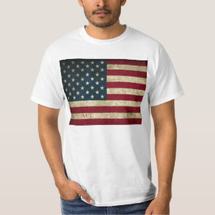 Camisa da bandeira americana