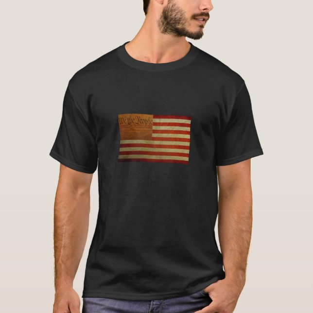 Camisa da bandeira americana (Frente)