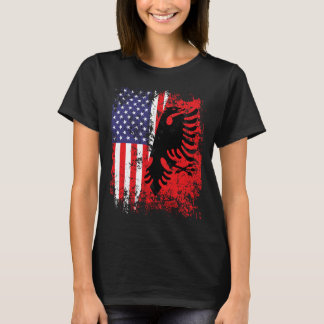 Camisa da Bandeira Americana Alnian Patriótica EUA