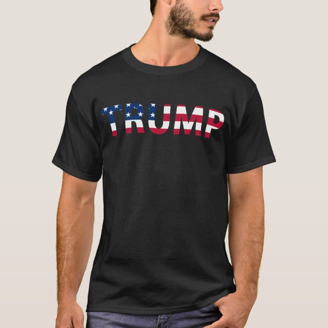CAMISA DA BANDEIRA AMERICANA DO TRUNFO 2016 (Frente)