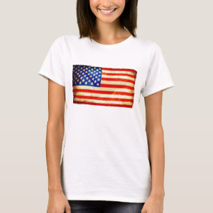 Camisa da bandeira americana para o 4 de julho -
